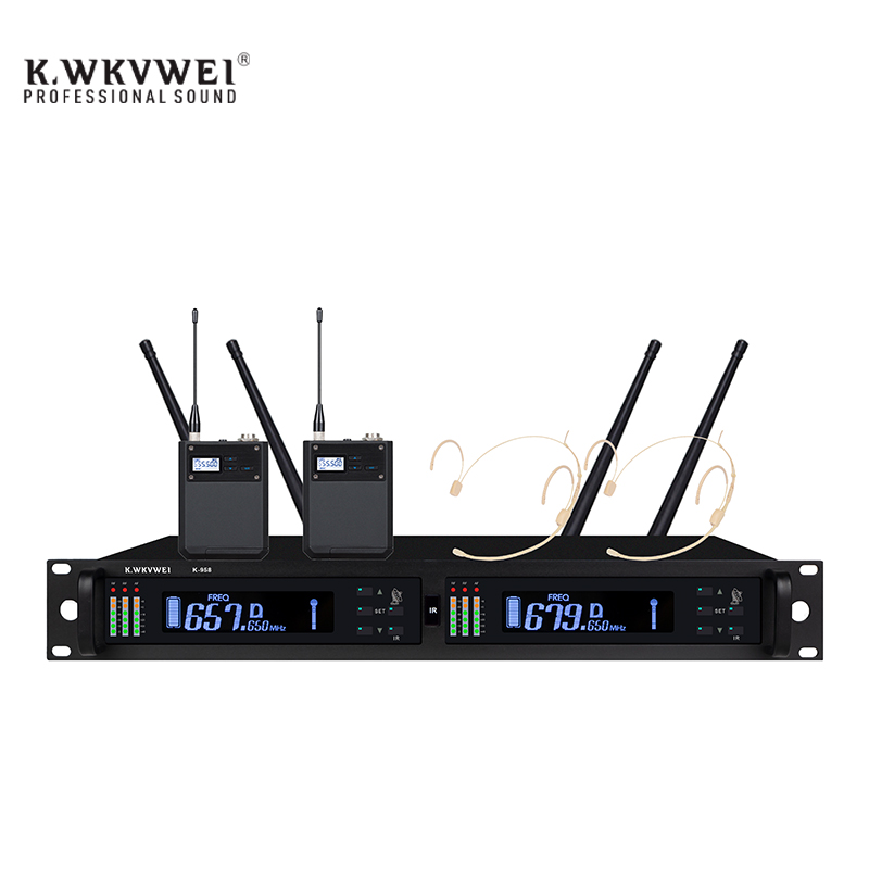 K-958（U段真分集红外对频拖二领夹）